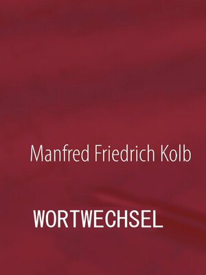 cover image of Wortwechsel
